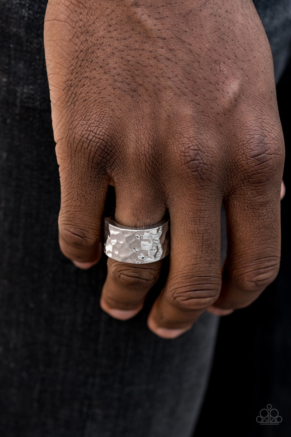 Paparazzi Accessories - Self-Made Man - Silver Ring