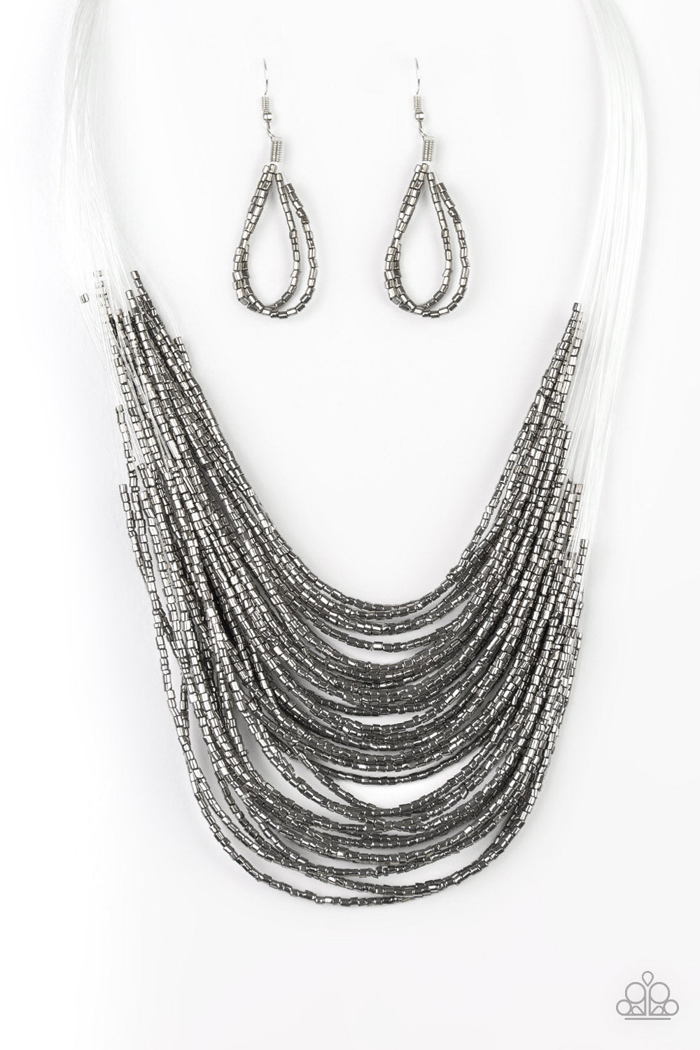 Paparazzi Accessories - Catwalk Queen - Black Necklace