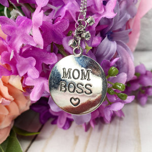 Paparazzi - Mom Boss - White Necklace