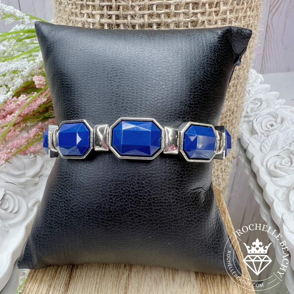 Paparazzi - Fashion Fable - Blue Bracelet