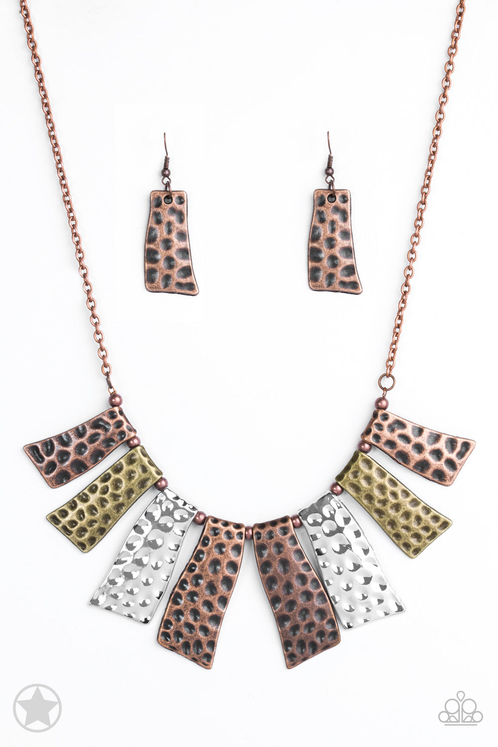 Paparazzi Accessories -  A Fan of the Tribe - Necklace